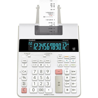 Калькулятор печатающий CASIO FR-2650RC-W-EC (FR-2650RC-W-EC)