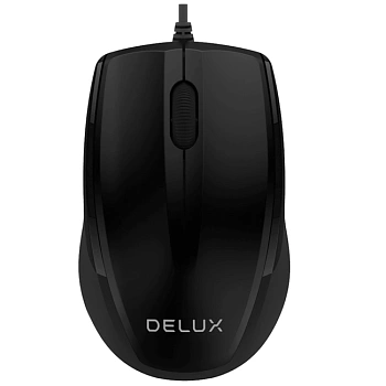 Мышь Delux DLM-321OUB, Black, (DLM-321OUB)