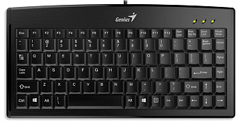 Клавиатура Genius LuxeMate 100, Black, Slim, USB (31300725116)