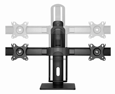 Кронштейн для двух мониторов 17-27" Gembird MS-D2-01 (MS-D2-01)