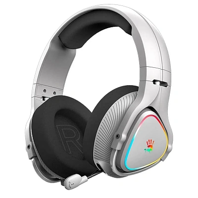 Наушники беспроводные игровые Bloody MR710-Gray 50мм/BTv5/2.4G/20Гц-20кГц/3.5мм (MR710-Gray)
