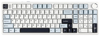 Клавиатура AULA F99 Gray Wood V3 White-blue-purple (F99 G/W3 WBP)