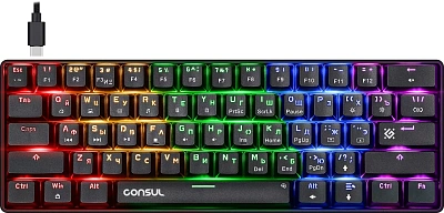 Клавиатура игровая механическая Defender Consul GK-220 (45220)