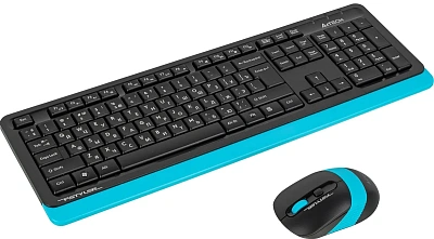 Клавиатура+ мышь A4Tech Fstyler FG1010, Blue (FG1010 (BLUE))