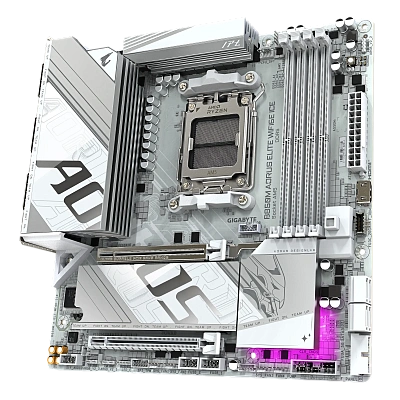 Материнская плата Gigabyte B850M AORUS ELITE WIFI6E ICE (B850M A ELT WF6E ICE)