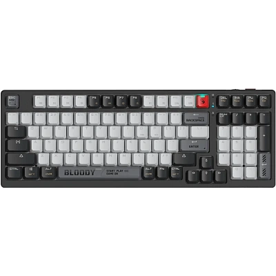 Клавиатура игровая беспроводная Bloody WS98 Bloody Grey  (WS98 Bloody Grey)