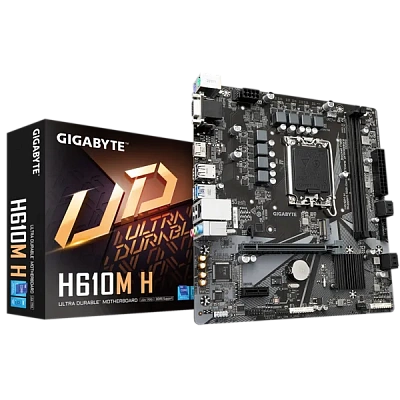 Материнская плата Gigabyte H610M H (H610M H 1.0/H610M H 1.1)