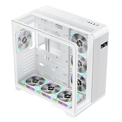 Компьютерный корпус 1STPLAYER RT7 WHITE (RT7-WH-3FC7R-W-1FC7-W)