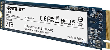 Твердотельный накопитель SSD M.2 NVME Patriot 128GB P300 2280  (P300P128GM28)