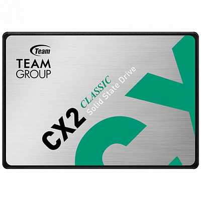 Твердотельный накопитель 1000GB SSD TeamGroup CX2  2.5” SATA3 T253X6001T0C101 (T253X6001T0C101)
