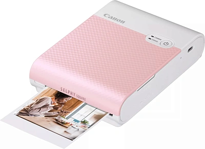 Фотопринтер Canon SELPHY SQUARE QX10 Pink (4109C009AA)