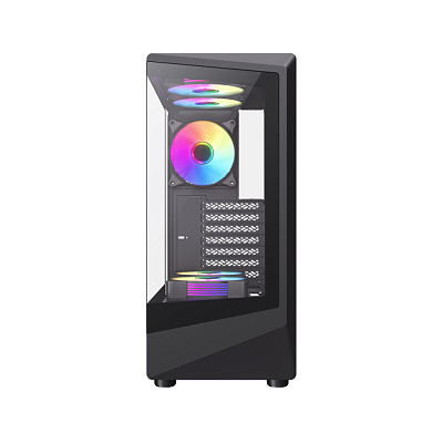 Компьютерный корпус Gamemax Vista COC AB Black без Б/П (1115-3806R0004)