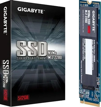 Твердотельный накопитель SSD 512Gb, PCIe3.0x4, GIGABYTE G3NVME512G, M.2 2280, NVMe (G3NVME512G)