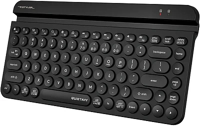 Клавиатура A4Tech Fstyler FBK30, Black, Wireless, Slim, Multimedia, USB (FBK30)
