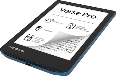 Электронная книга PocketBook PB629-2-CIS голубой (PB629-2-CIS)