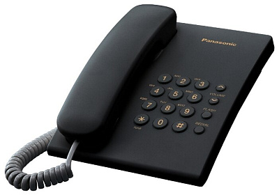 KX-TS2350 Проводной телефон (RUB) Черный (KX-TS2350RUB)