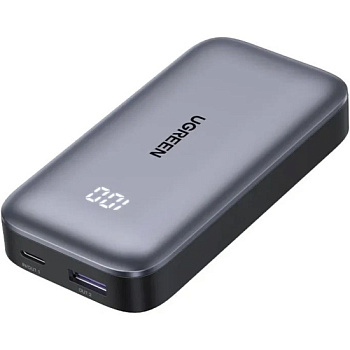 Мобильный аккумулятор Power Bank 10000mAh, 30W, Серый PB502 (25185)