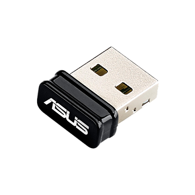Wi-Fi адаптер ASUS USB-N10 NANO, IEEE 802.11b/g/n,150Mbps,2,4GHz (90IG05E0-MO0R00)
