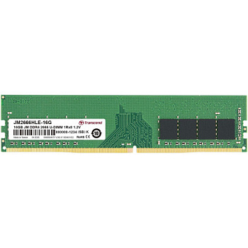Оперативная память DDR4 Desktop Transcend  JM2666HLE-16G (JM2666HLE-16G) Оперативная память DDR4 Desktop Transcend  JM2666HLE-16G (JM2666HLE-16G)