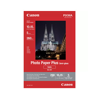 Полуглянцевая фотобумага Canon SG-201 4x6 5SH (1686B072AA)