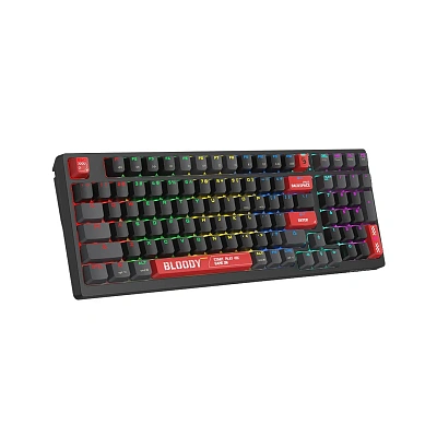 Клавиатура игровая беспроводная Bloody WS98 Bloody Red  (WS98 Bloody Red)
