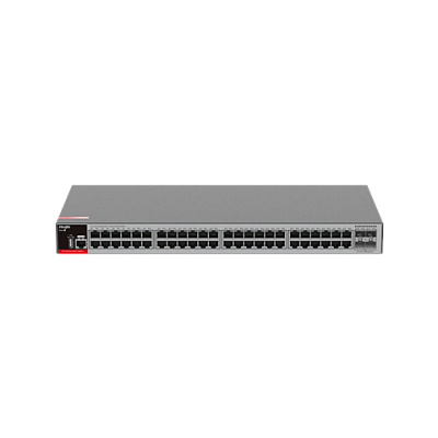 Коммутатор RUIJIE RG-S2915-48GT4MS-L managed L2+ (48 x 10/100/1000 RJ45; 4 x 2.5GE/1GE SFP ports) (RG-S2915-48GT4MS-L)