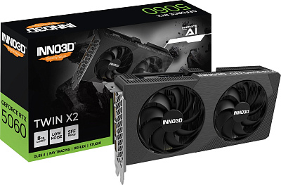 Видеокарта INNO3D GeForce RTX 5060 TWIN X2 (N50602-08D7-195071N)