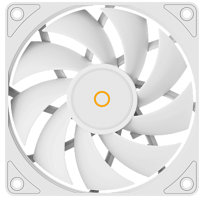 Вентилятор для корпуса Ocypus Gamma F12 WH Белый (Gamma-F12-WH1NN00X-GL)