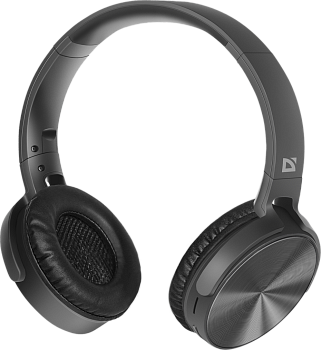 Наушники-гарнитура беспроводные Defender FreeMotion B555 черный, BT (63555)