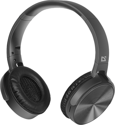 Наушники-гарнитура беспроводные Defender FreeMotion B555 черный, BT (63555)