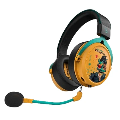 Наушники беспроводные игровые A4tech Bloody MR595 Renegade Yellow (MR595 Renegade Yellow)