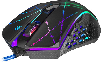 Мышь проводная игровая оптическая Defender Forced GM-020L (52020)