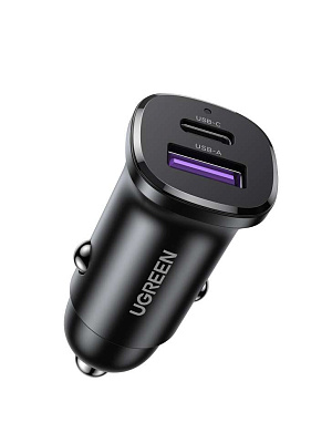 Автомобильное зарядное устройство QC3.0, 30W EC305 (25845)