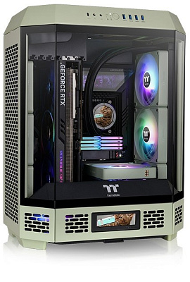 Компьютерный корпус Thermaltake The Tower 600 - Matcha Green (CA-1Z1-00MEWN-00)