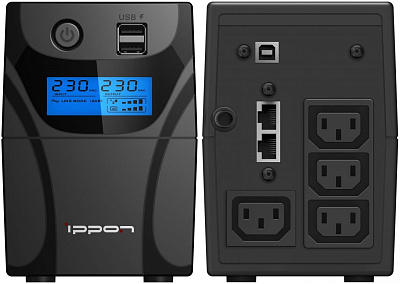 Источник бесперебойного питания Ippon Back Power Pro II 500 (1030299)