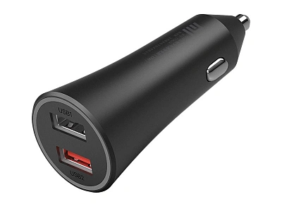 Автомобильное зарядное устройство Xiaomi Mi 37W Dual-Port Car Charger (CC06ZM)