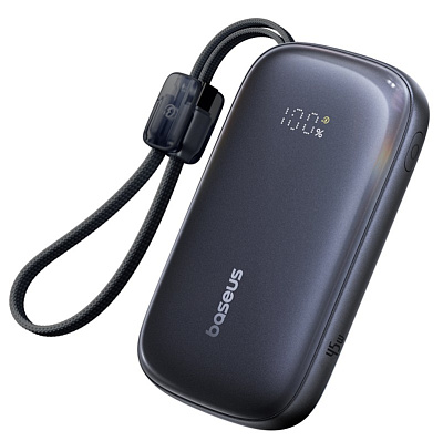 Портативный внешний аккумулятор Baseus EnerFill FC21 Qpow 3 Ultra, 10000mAh 45W - Black (E0027Q00)