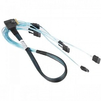 Кабель интерфейсный Slimline SAS x8 to x8 SATA Supermicro CBL-SAST-1270-100 (CBL-SAST-1270-100) Кабель интерфейсный Slimline SAS x8 to x8 SATA Supermicro CBL-SAST-1270-100 (CBL-SAST-1270-100)