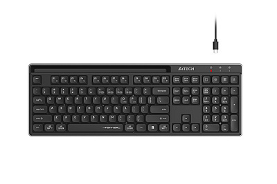 Клавиатура беспроводная A4tech Fstyler FBX72C BLACK (FBX72C BLACK)