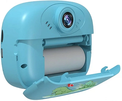 Фотоаппарат моментальной печати Leef LF-CAM-02, blue (LF-CAM-02-blue)