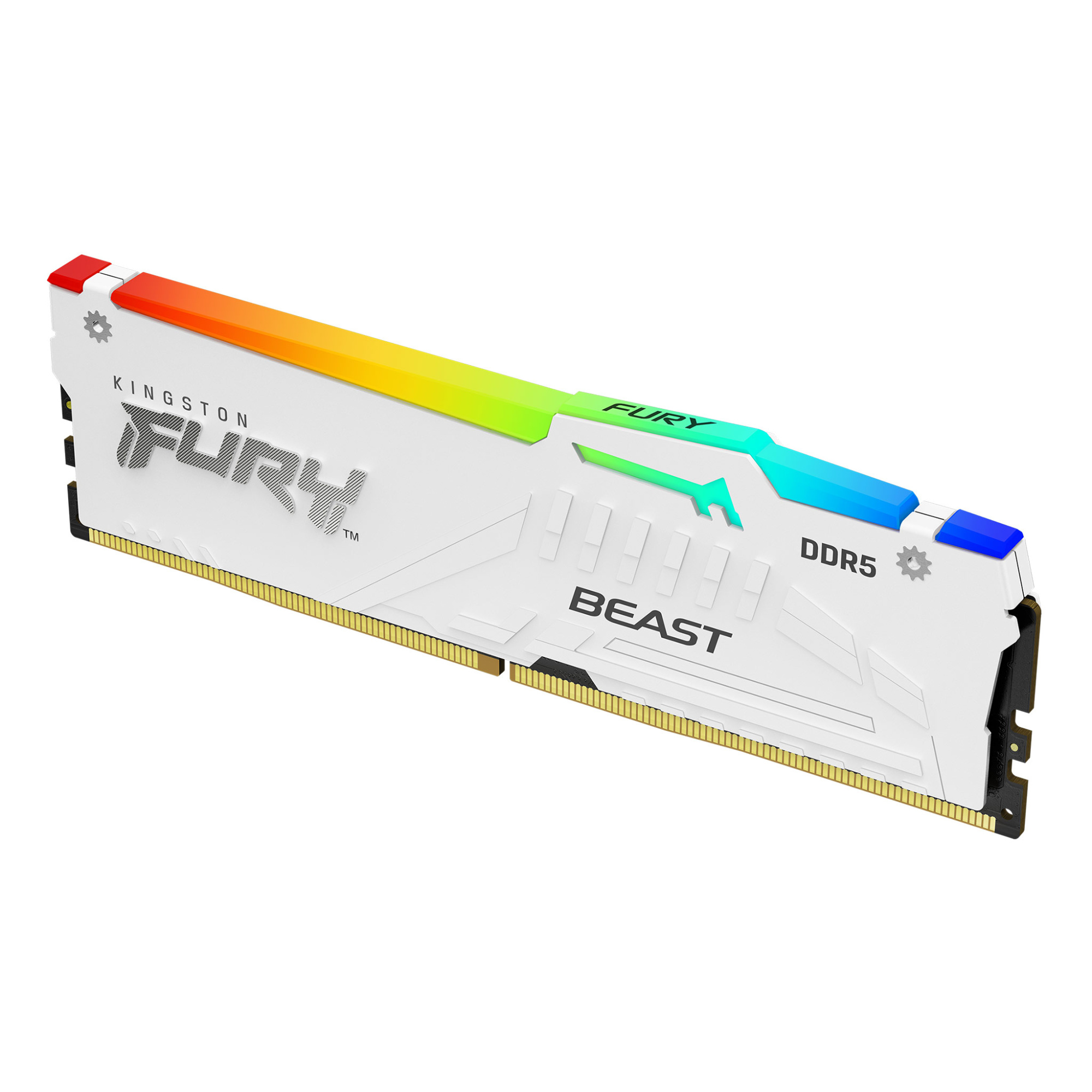 Оперативная память Kingston Fury Beast AMD RGB White 16 ГБ (KF556C36BWEA-16)