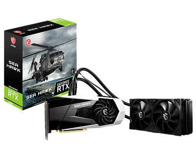 Видеокарта MSI GeForce RTX 3080 SEA HAWK X 10G LHR (RTX 3080 SEA HAWK X 10G LHR)