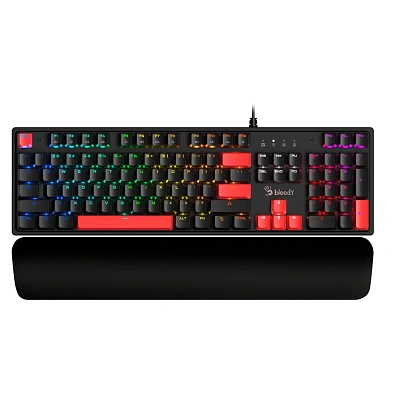 Клавиатура A4Tech Bloody S515R Fire Black (S515R /FIRE BLACK/RED)