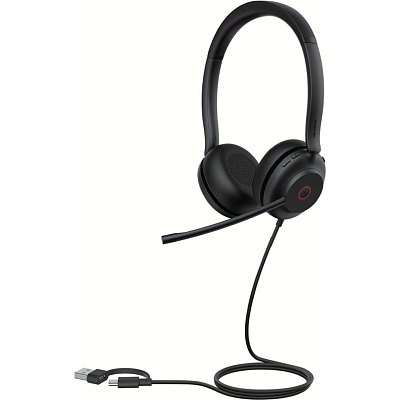 Гарнитура Yealink UH35 Dual UC, USB-C/A (UH35 Dual UC USB-C/A)