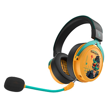 Наушники беспроводные игровые Bloody MR595 Renegade Yellow Sunset SAVAGE (MR595 Renegade Yellow)