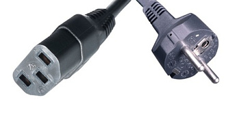 Кабель питания HP Enterprise PC-AC-EC Continental European/Schuko AC Power Cord (JW118A)