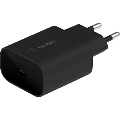 Сетевое зарядное устройство Belkin 25W PD PPS Black Universal (WCA004vfBK)