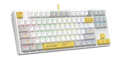 Клавиатура игровая Bloody S87 WHITE (S87-WHITE)