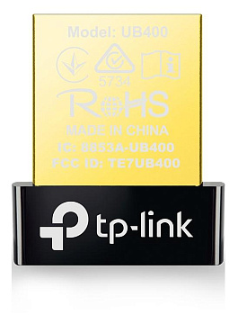 Адаптер USB Bluetooth TP-Link UB400, BT4.0, 10m (UB400(UN) V1.0)