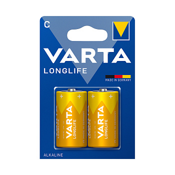 Батарейка VARTA Longlife Baby 1.5V - LR14/ C 2 шт. в блистере (LR14 Longlife)